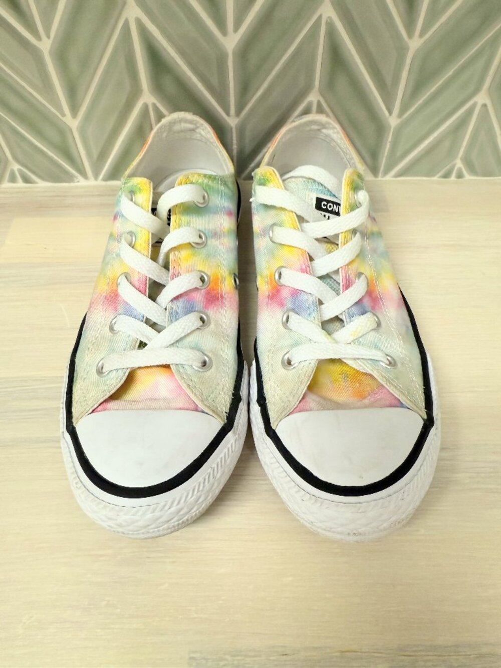 Converse All Star Kids Tie Dye Sneakers size 2